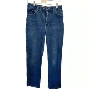 Classic Blue Straight Leg Women's Jeans